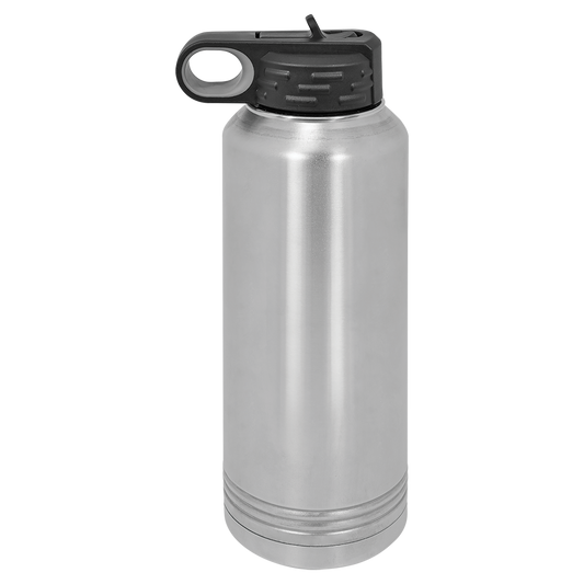 32 oz Engraved Water Bottle _One Side Engraved