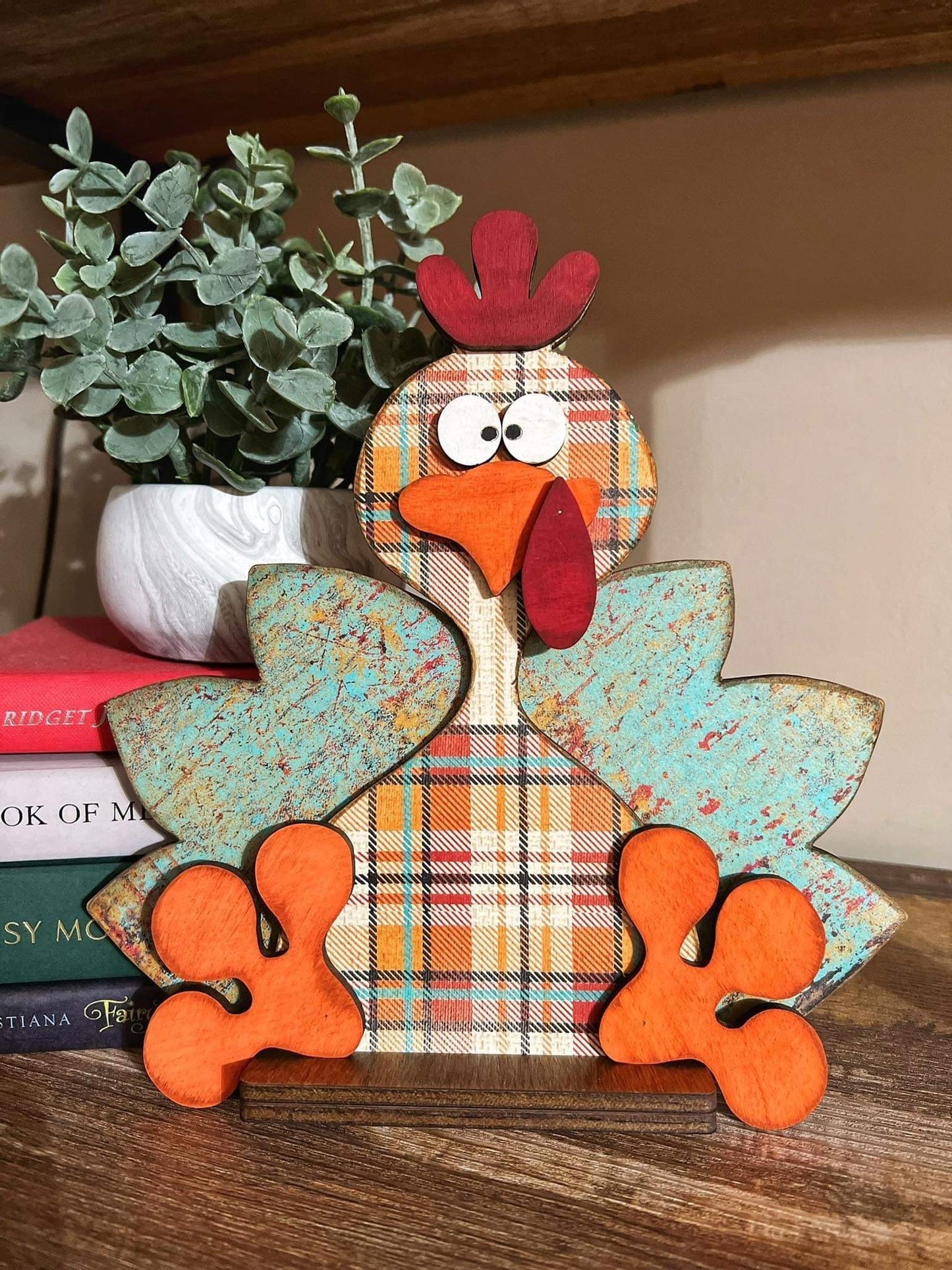 Turkey Shelf Sitter DIY KIT Unfinished